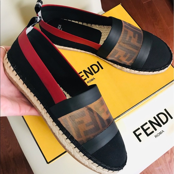 Fendi Shoes - Fendi shoes Mesh FF Espadrilles 39,5